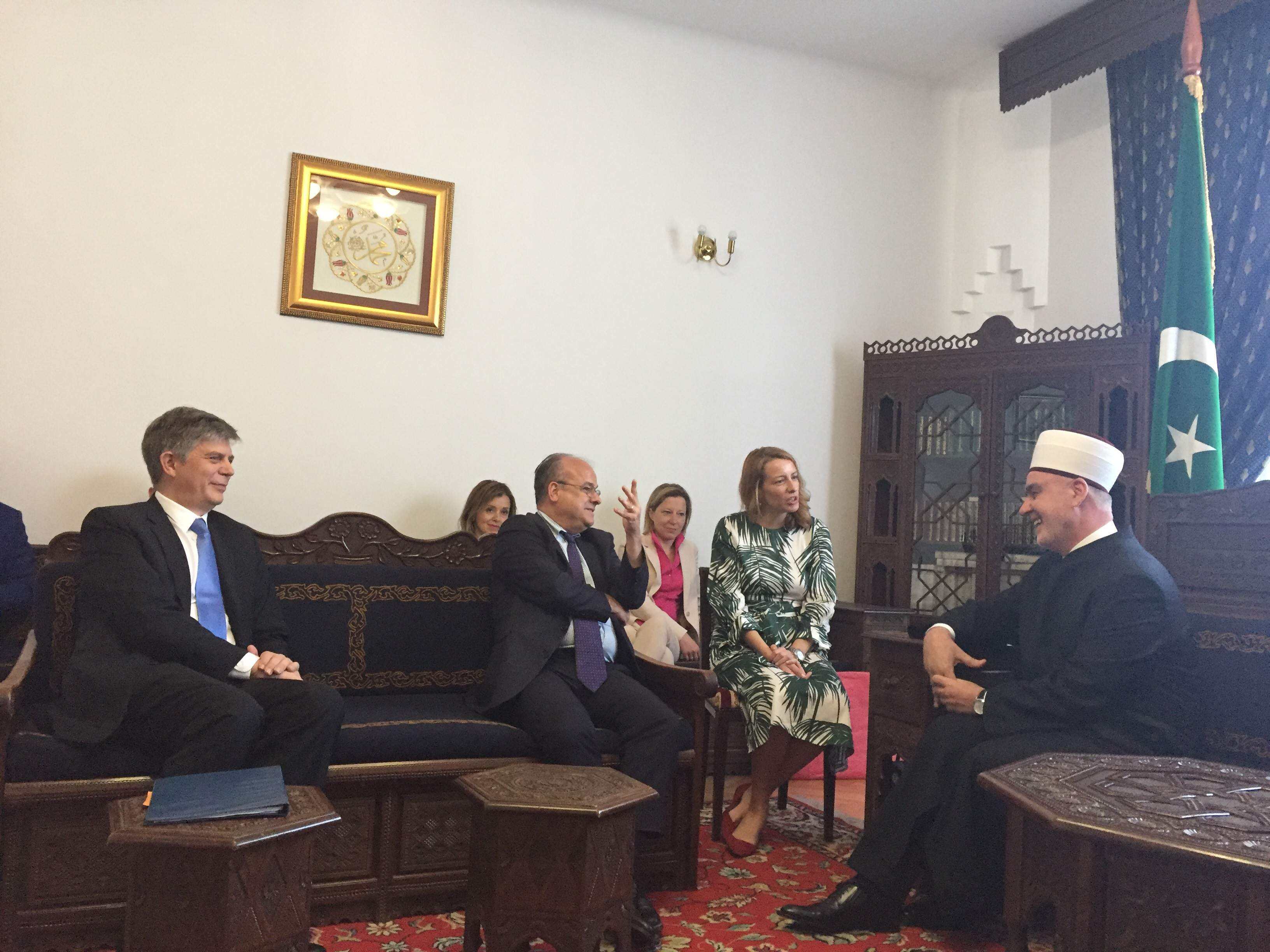 Reis Kavazović sa političkim direktorom EEAS-a o budućnosti muslimana u Evropi 